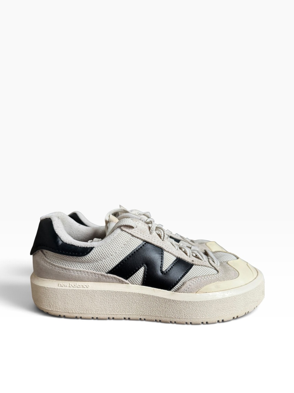 New Balance CT302 in the "Moonbeam Black" (or Beige Black) colorway unisex